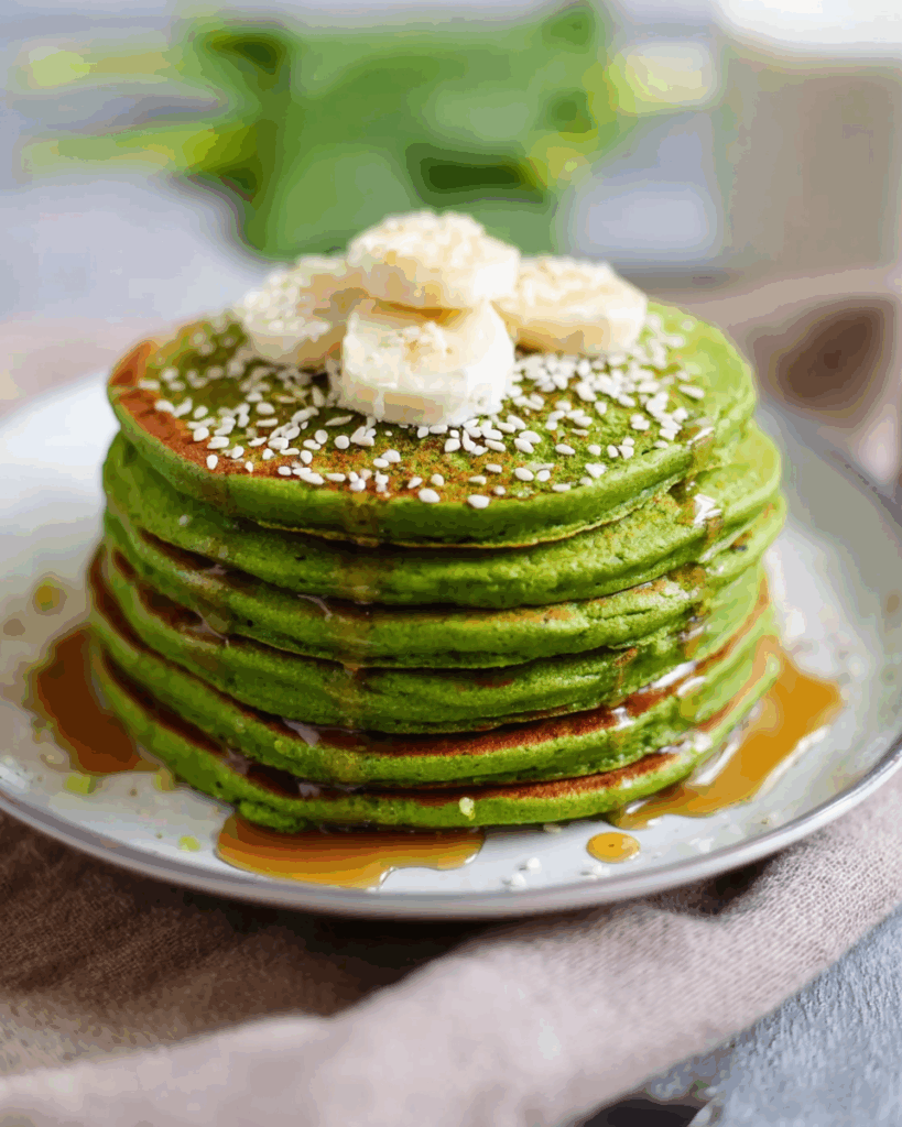 Vegan Spinach Pancakes