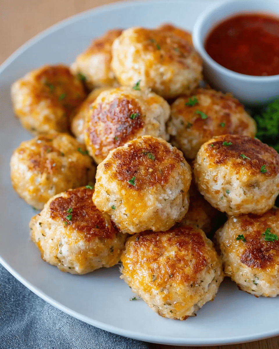 Juicy Ground Chicken Meatballs for Kids