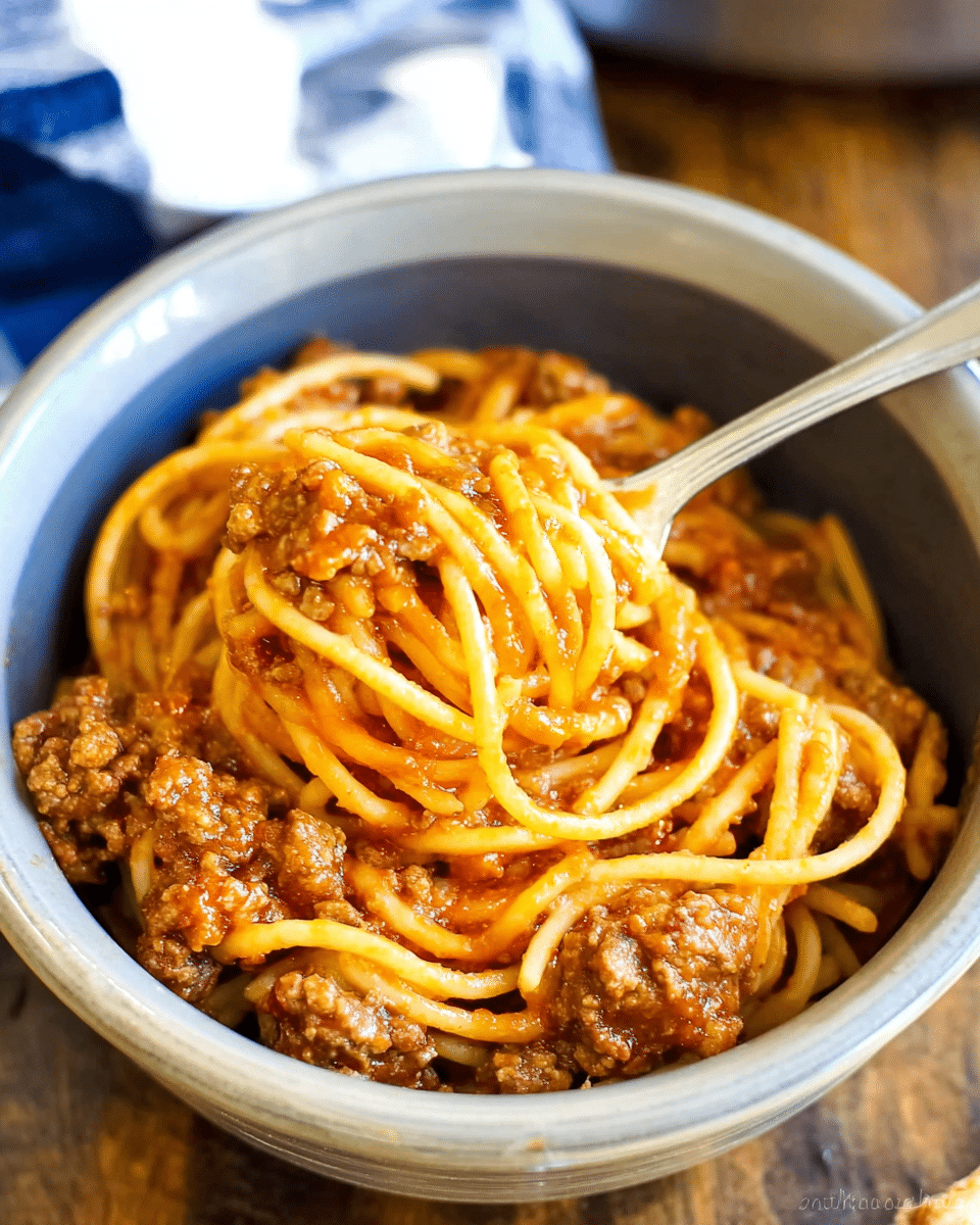 Instant Pot Spaghetti