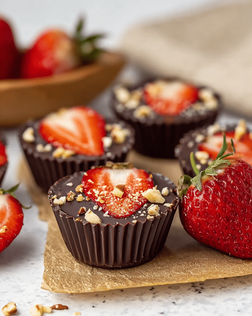 TikTok Strawberry Chocolate Viral Recipe