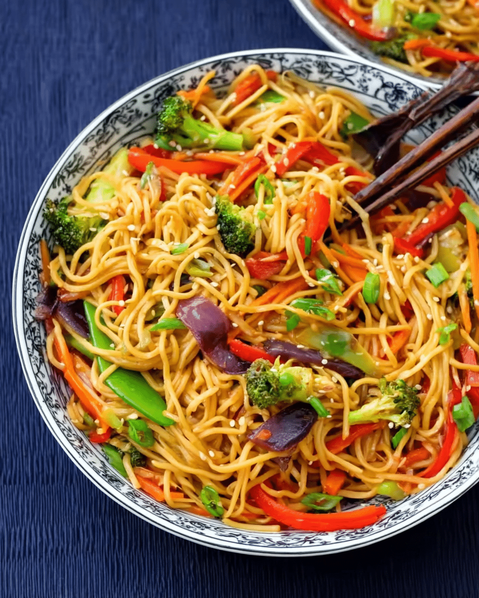 Easy Vegetable Lo Mein