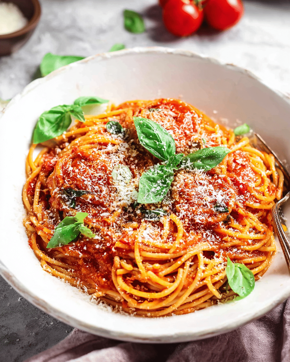 Spaghetti Marinara