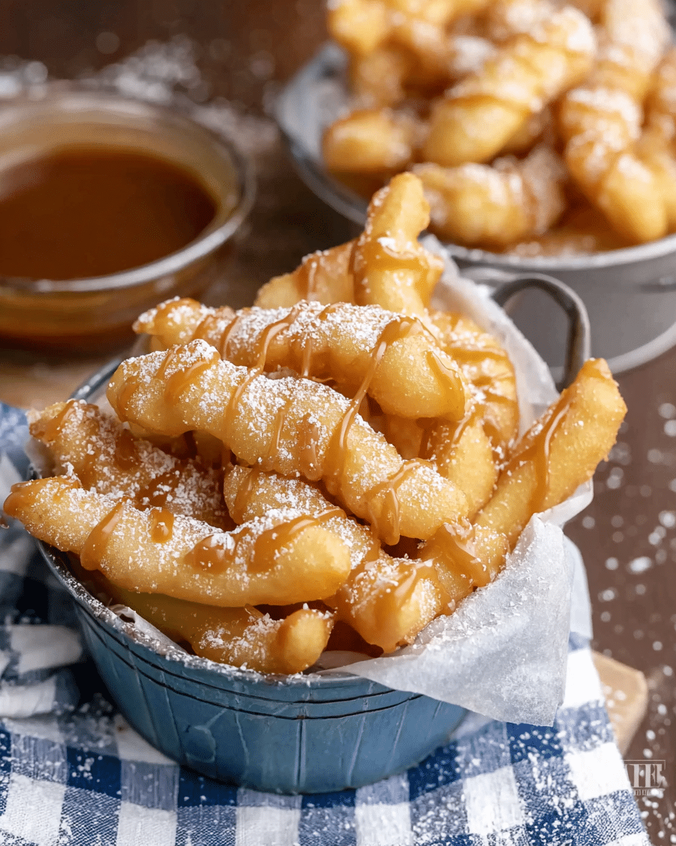 Funnel Cake Apple Fries