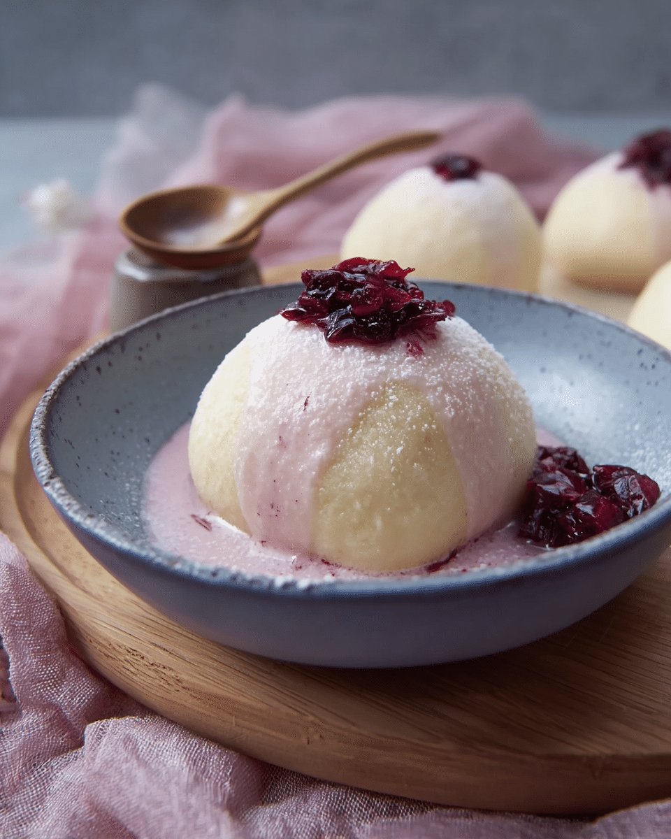 Dampfnudel (German sweet dumpling)