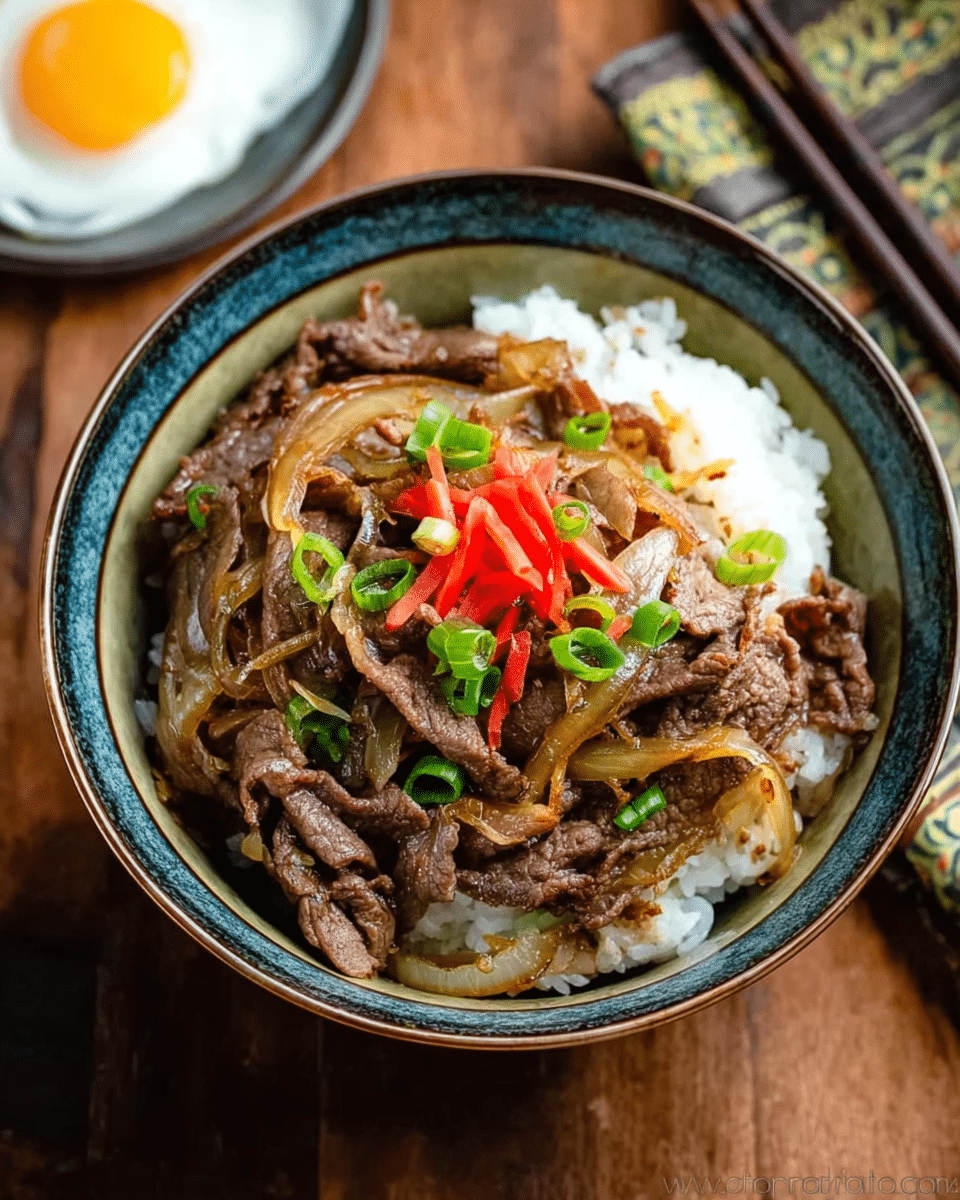 Japanese Beef Rice Bowl