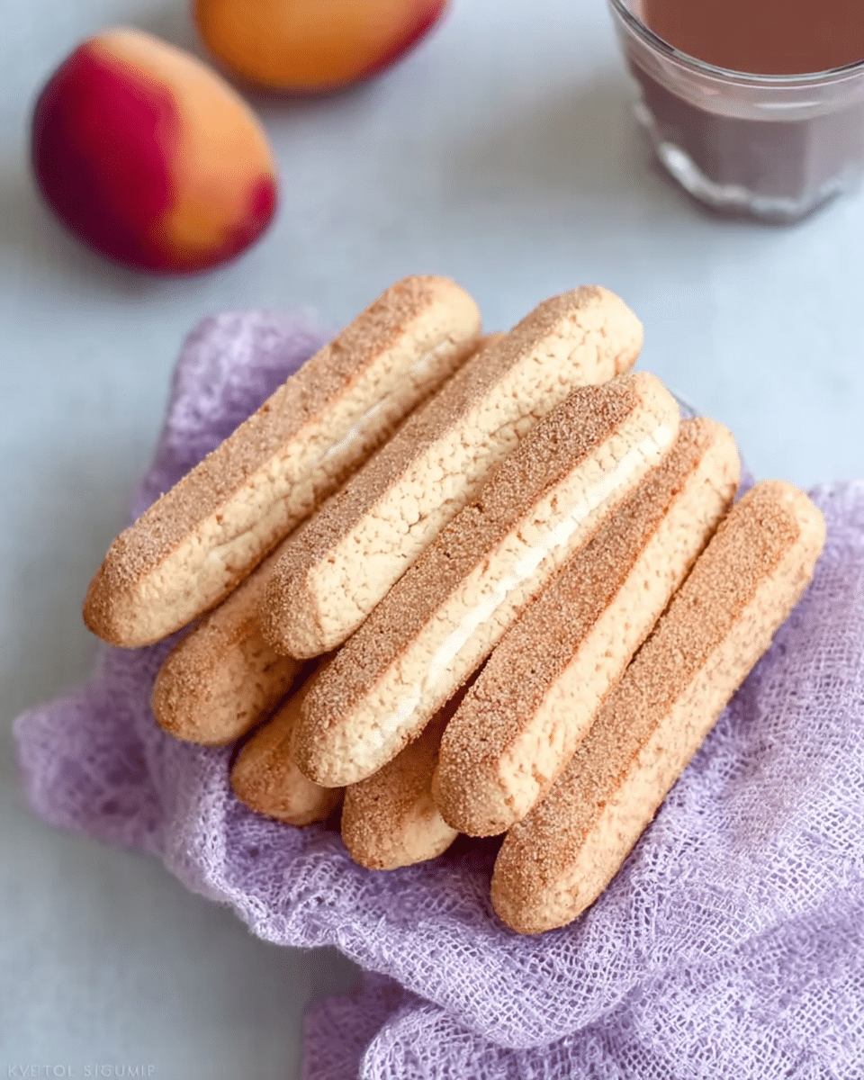 Homemade Ladyfinger Cookies