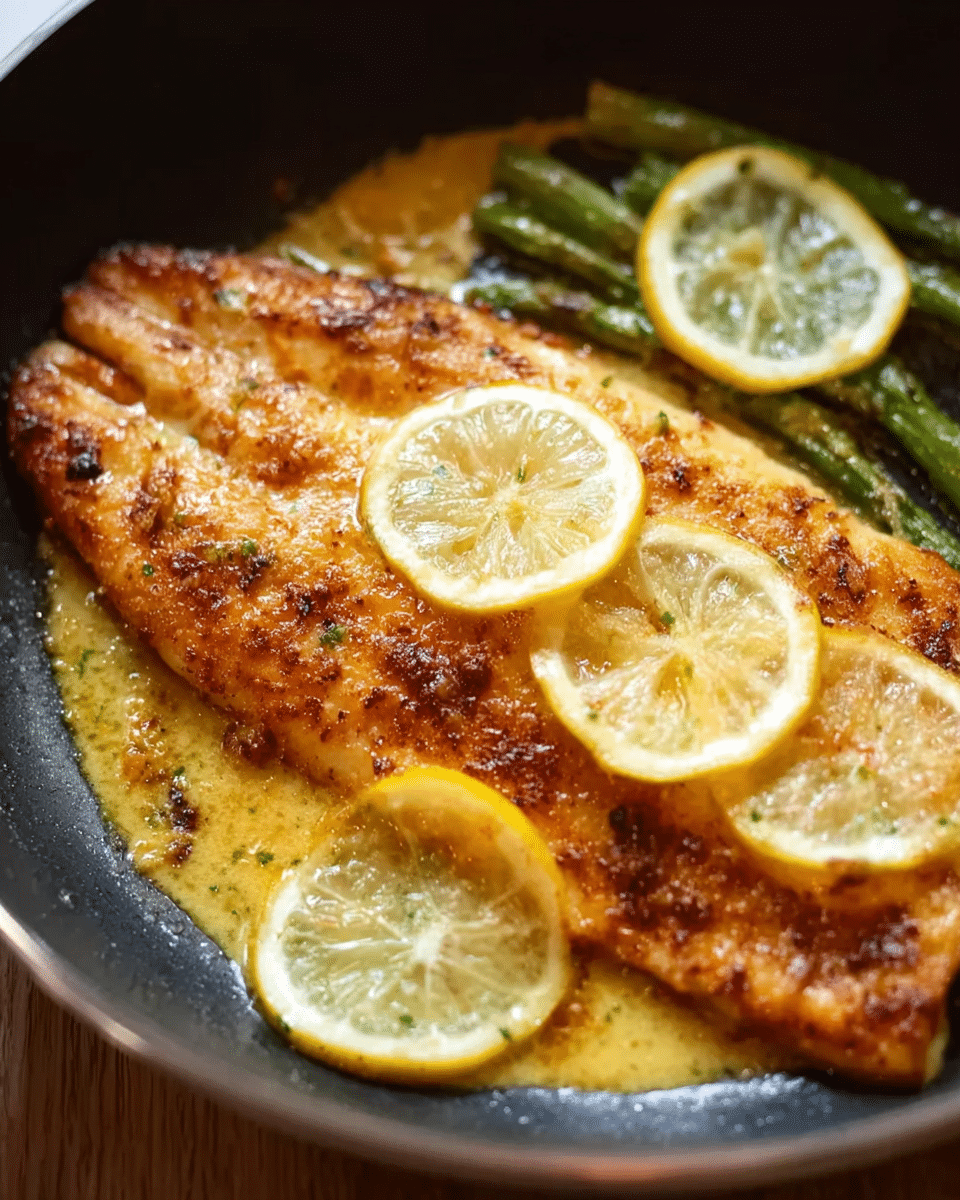 Pan Fried Lemon Butter Tilapia