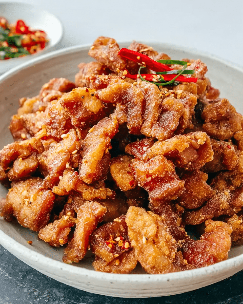 Sichuan Crispy Fried Pork