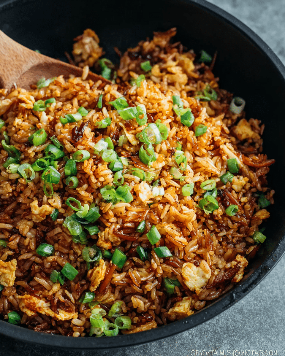 Soy Sauce Fried Rice