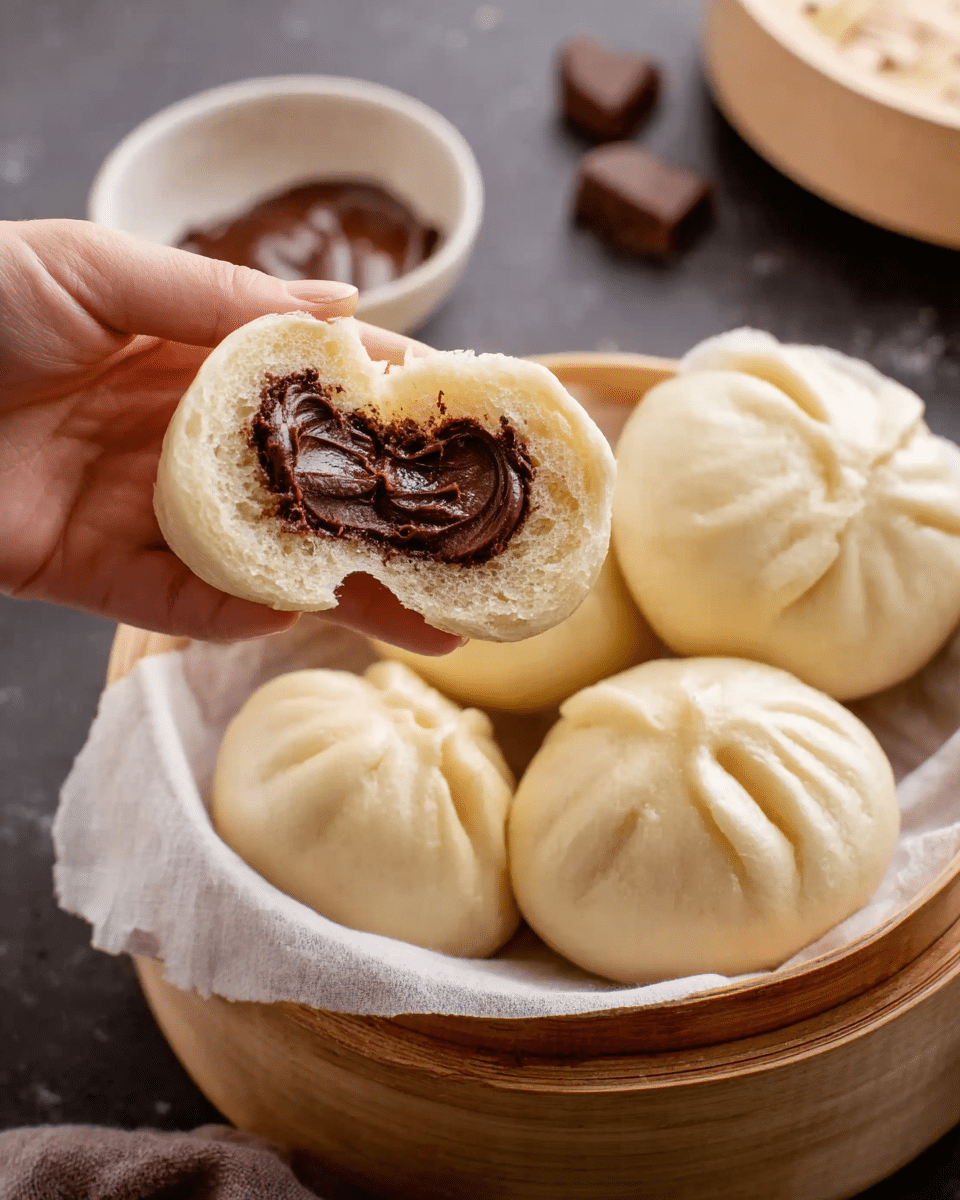 Chocolate Steamed Buns