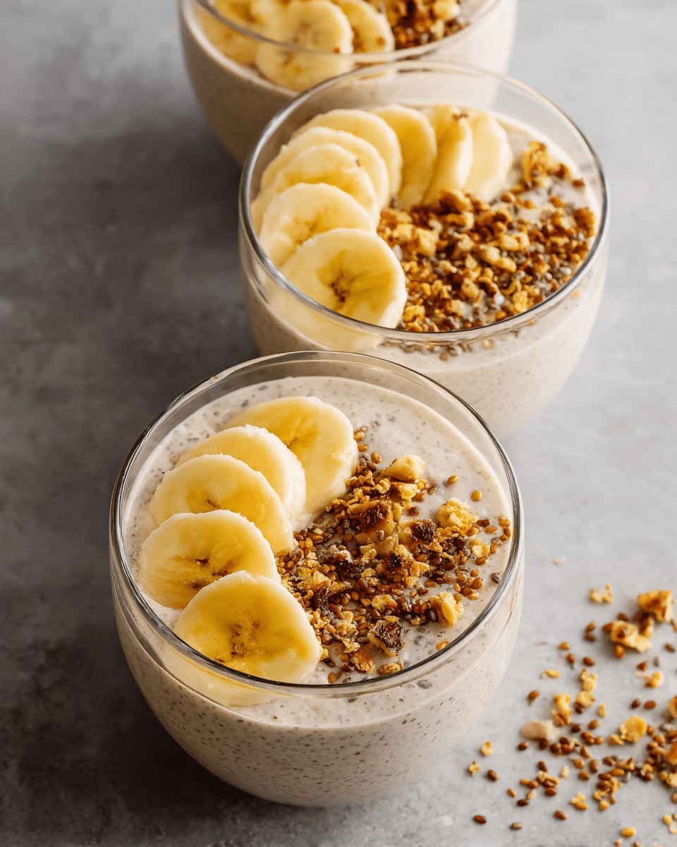 Banana Chia Pudding
