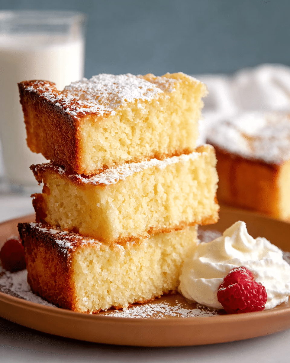 Old-Fashioned Hot Milk Cake