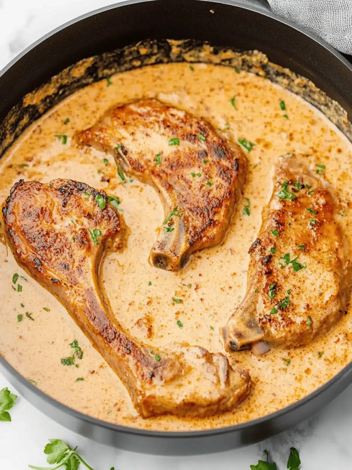 Savory Creamy Pork Chops in Just 30 Minutes of Bliss
