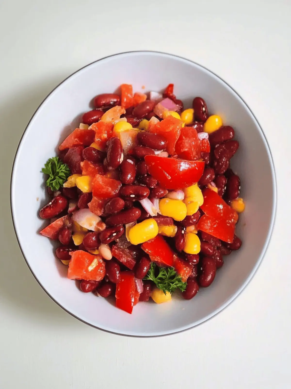 Kidney Bean Salad [Healthy Recipe]