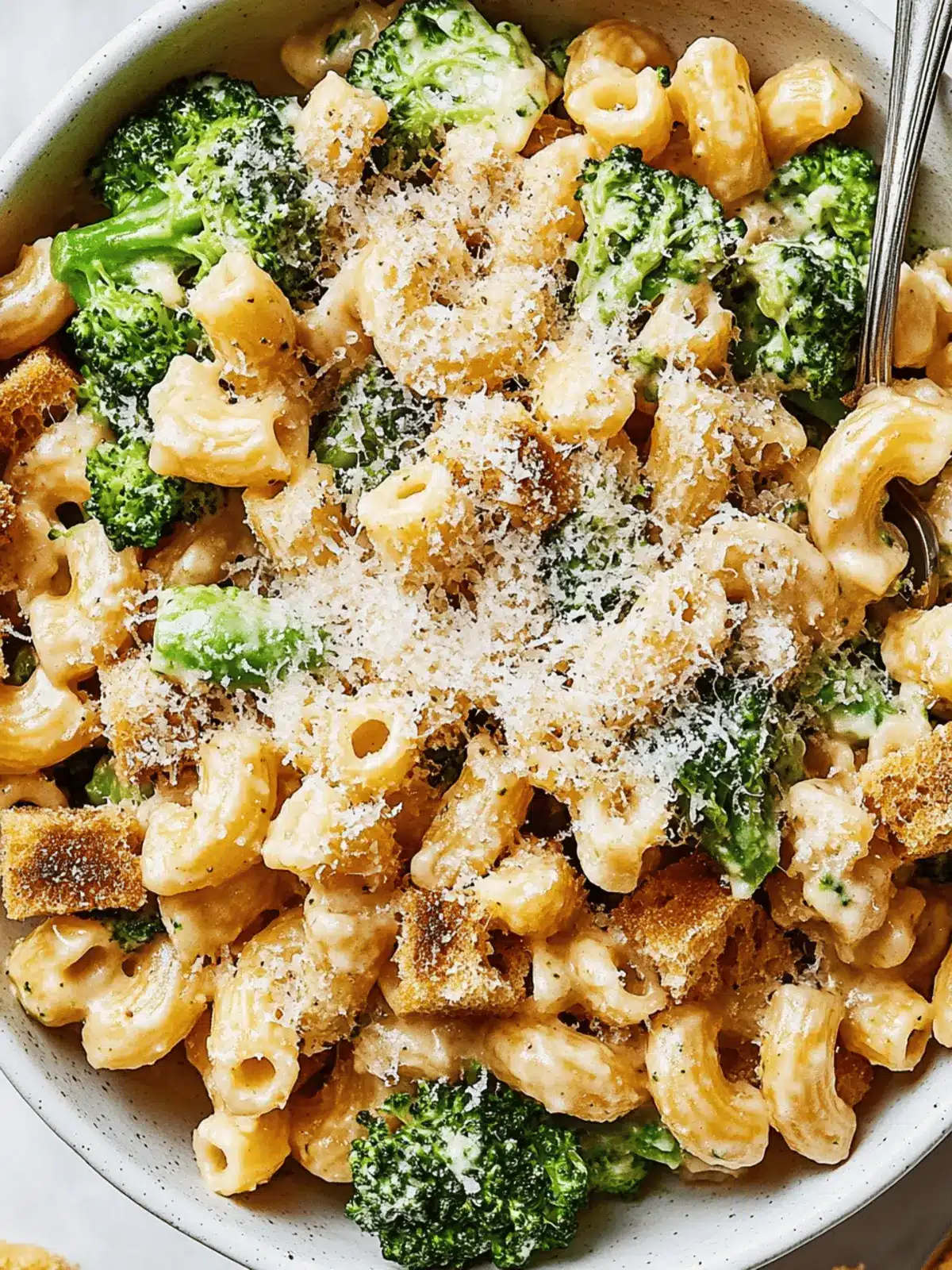 Broccoli Caesar Pasta Salad