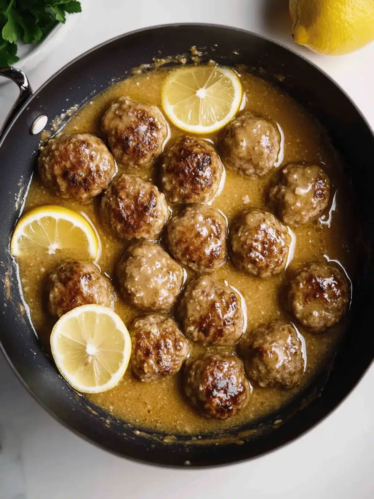 Meatballs In Lemon Sauce
