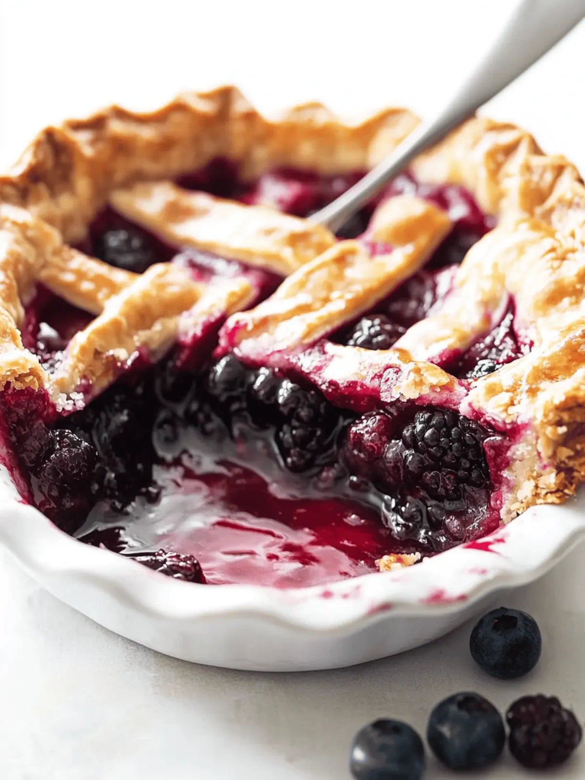 Mixed Berry Pie