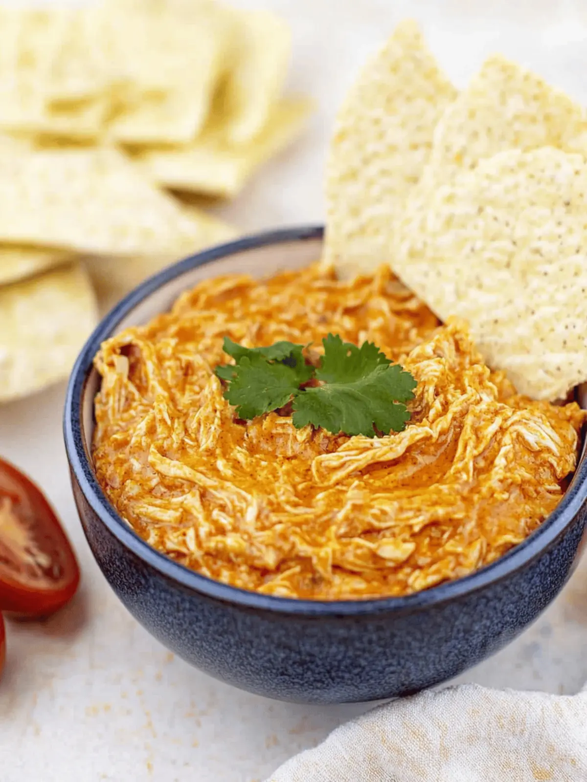 Savory Easy Instant Pot Buffalo Chicken Dip for Game Day Fun