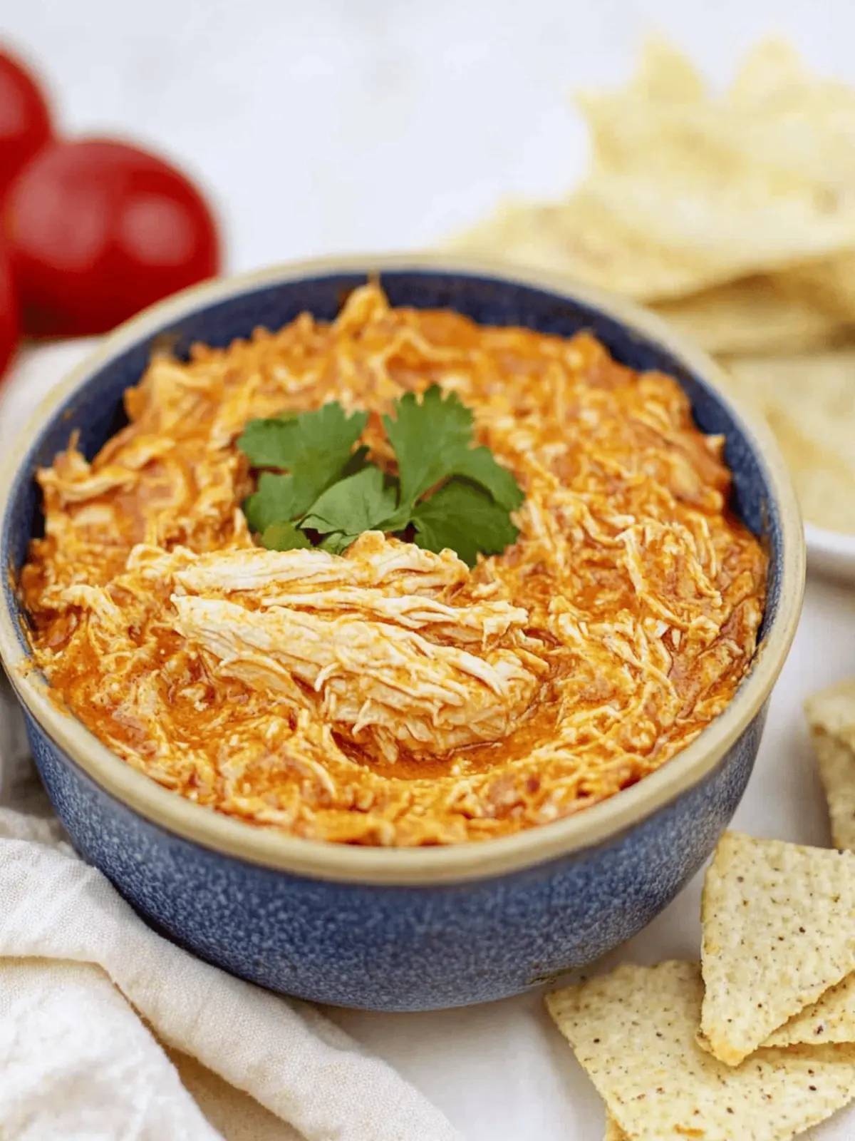 Easy Instant Pot Buffalo Chicken Dip
