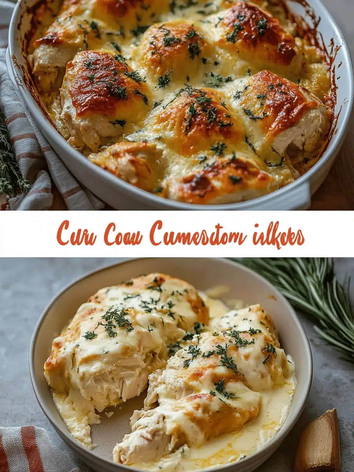 Cream Cheese Chicken Bake