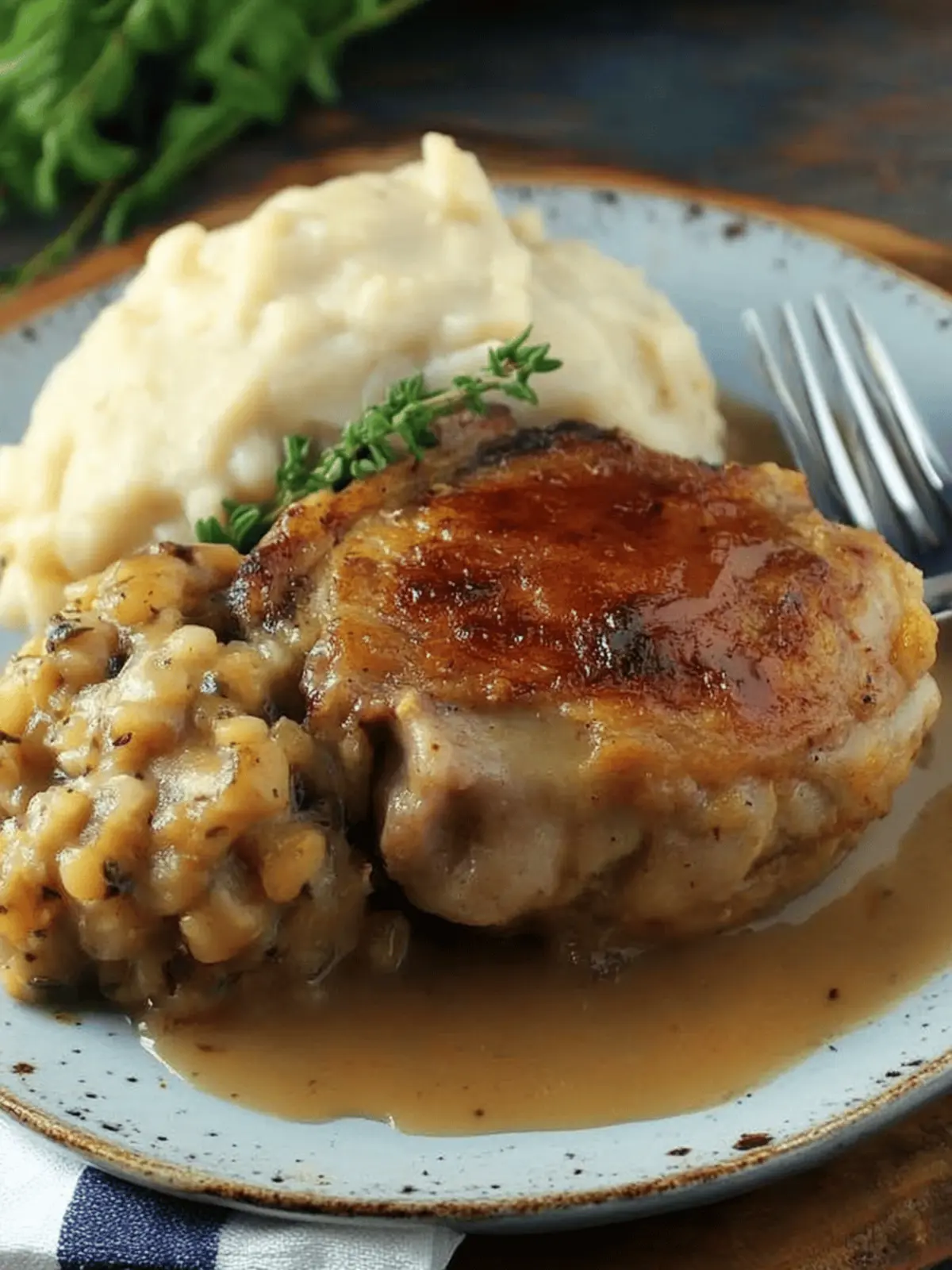 Baked Stuffed Pork Chops: A Cozy Family Dinner Delight