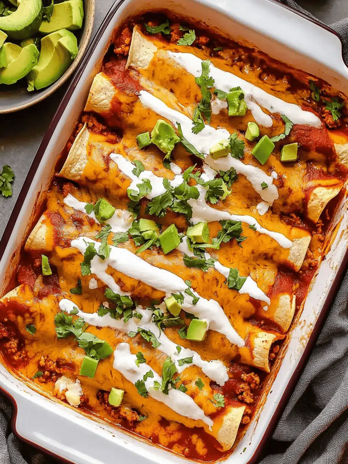 Delicious Ground Turkey Enchiladas: Healthy Comfort Food Twist