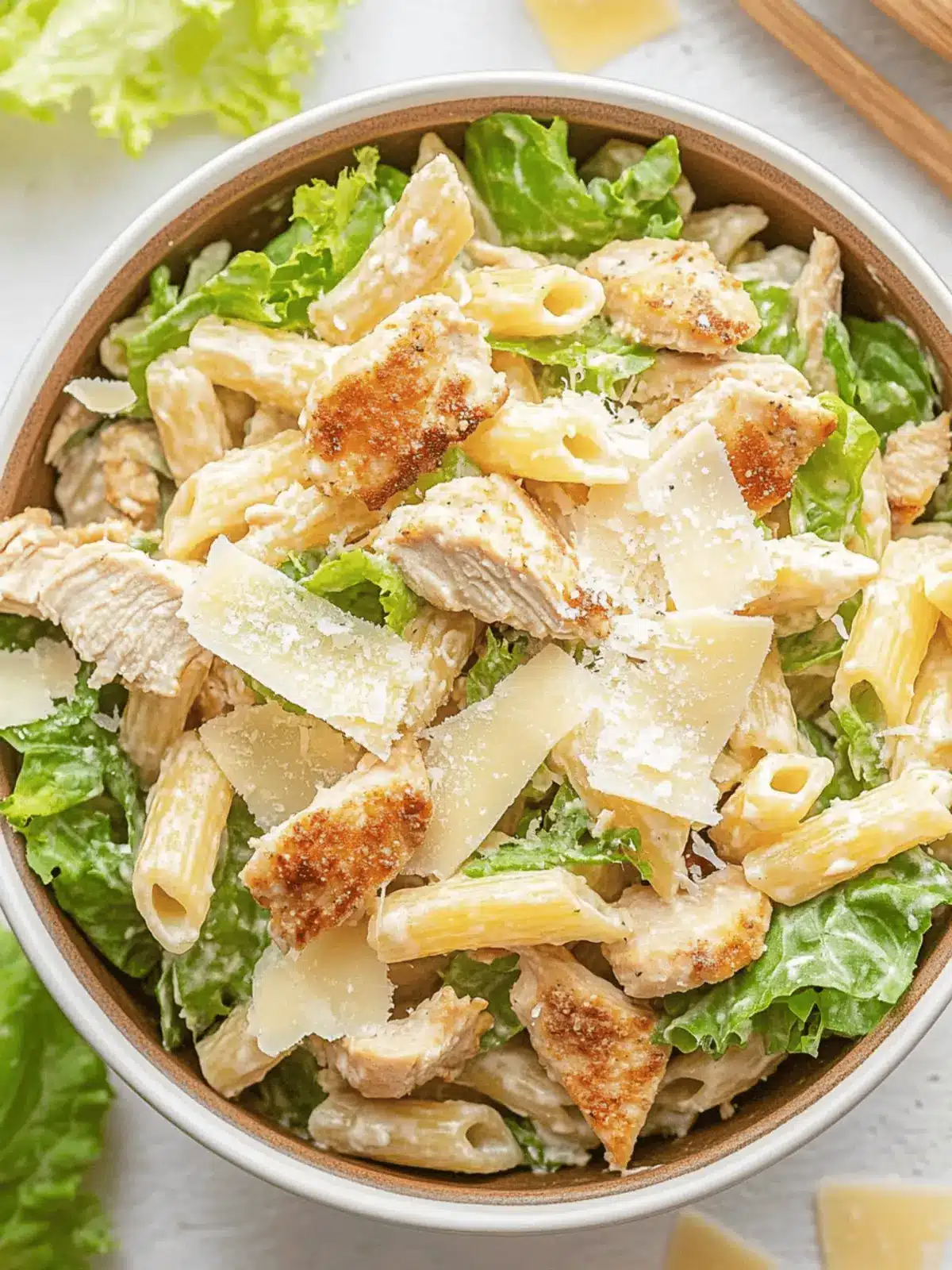 Chicken Caesar Pasta Salad