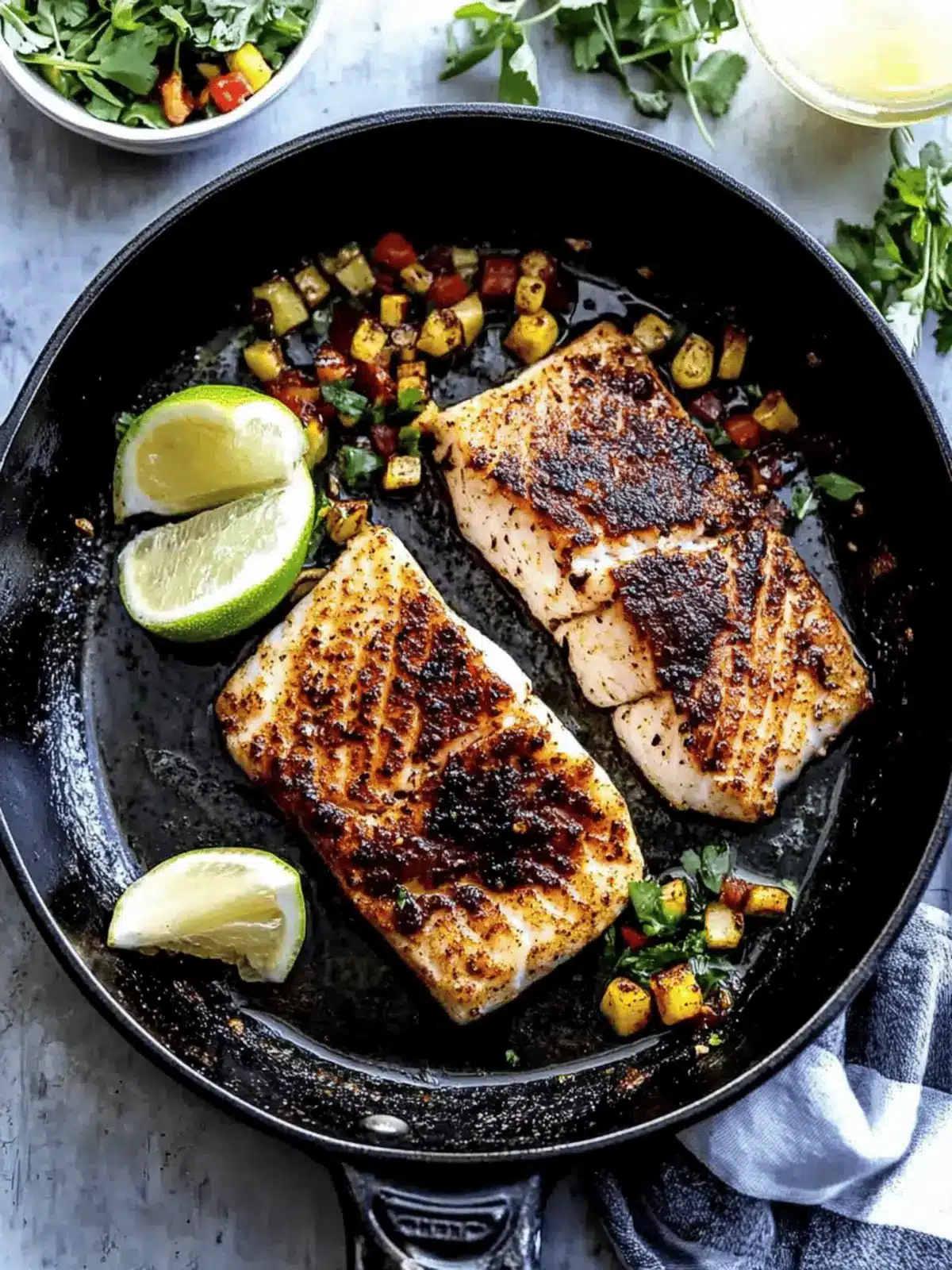 15-Minute Blackened Cod Recipe for Flavor-Packed Meals