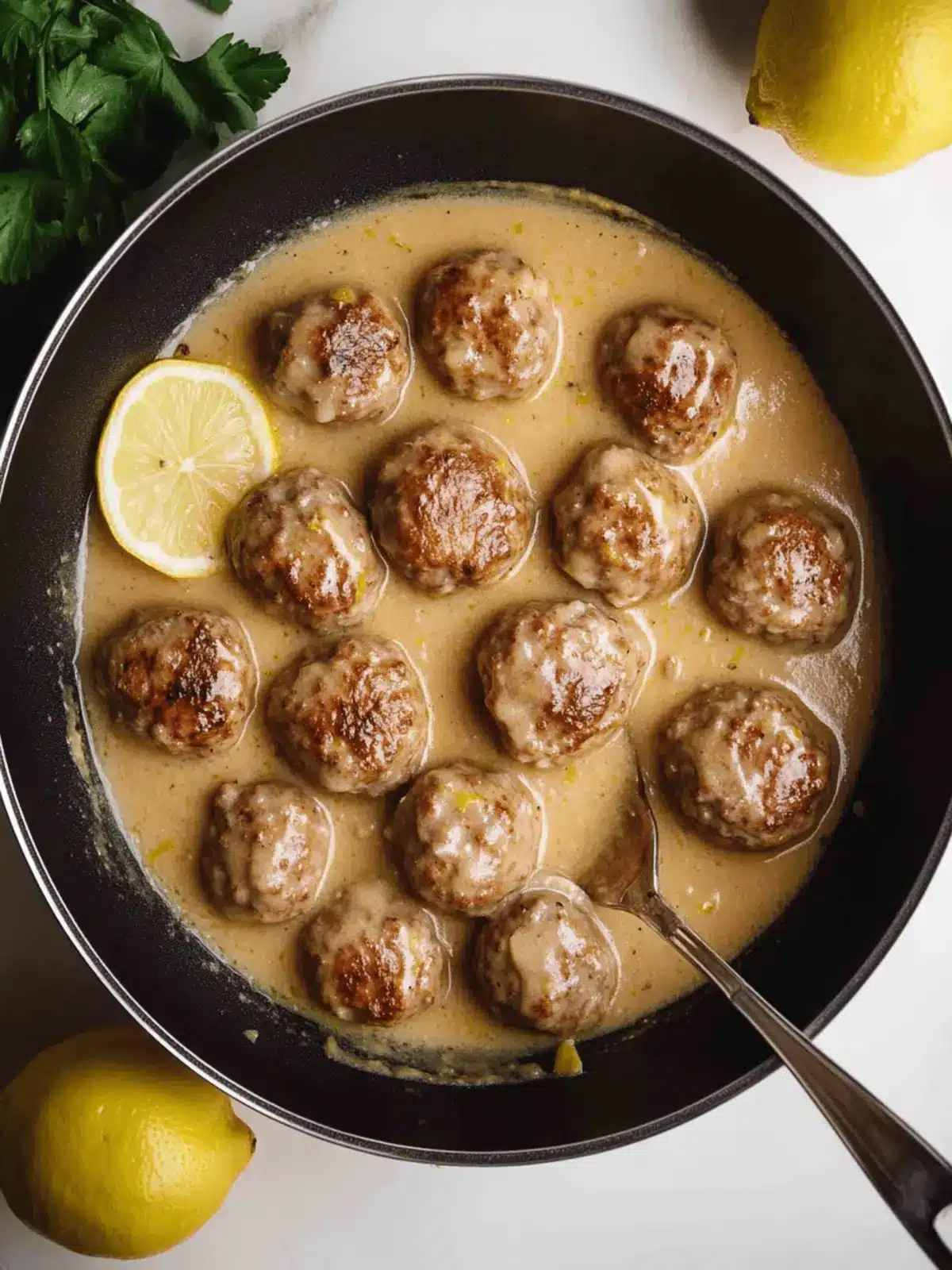 Meatballs In Lemon Sauce