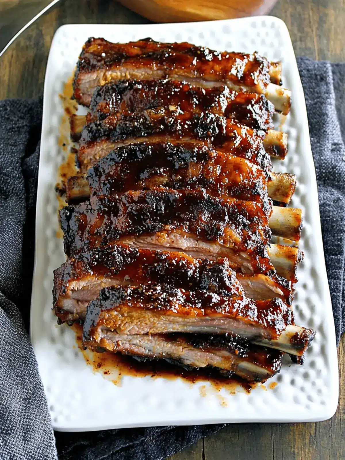 Jerk-Style Ribs with Sticky & Sweet Sauce
