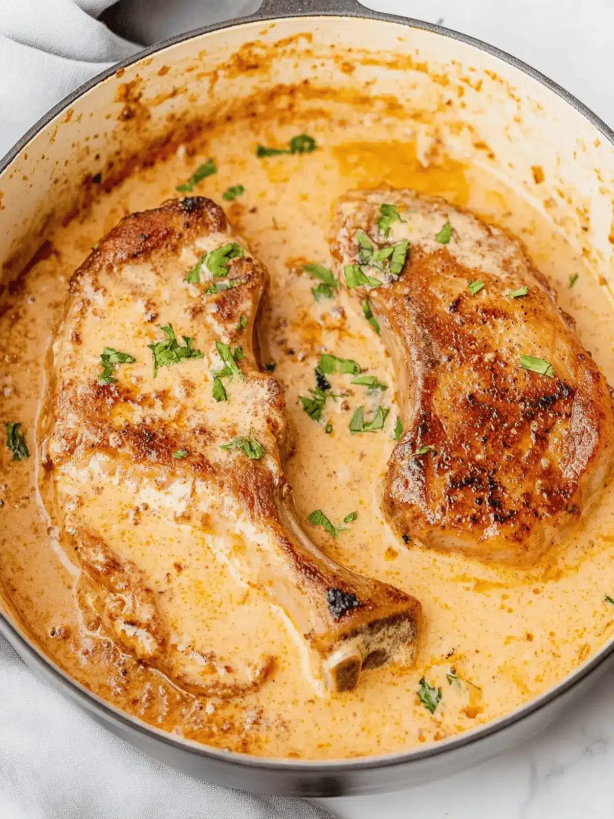 Creamy Pork Chops