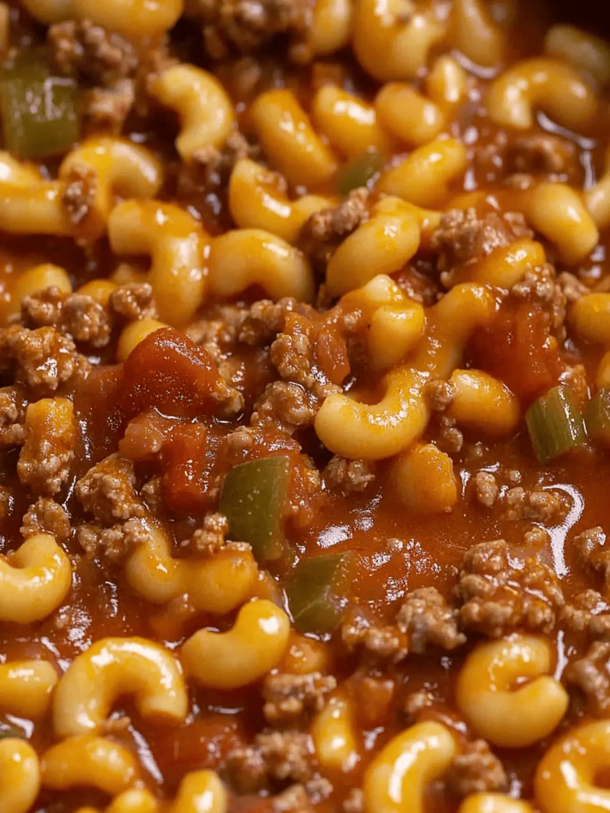 Nostalgic American Goulash: Your Cozy One-Pot Wonder