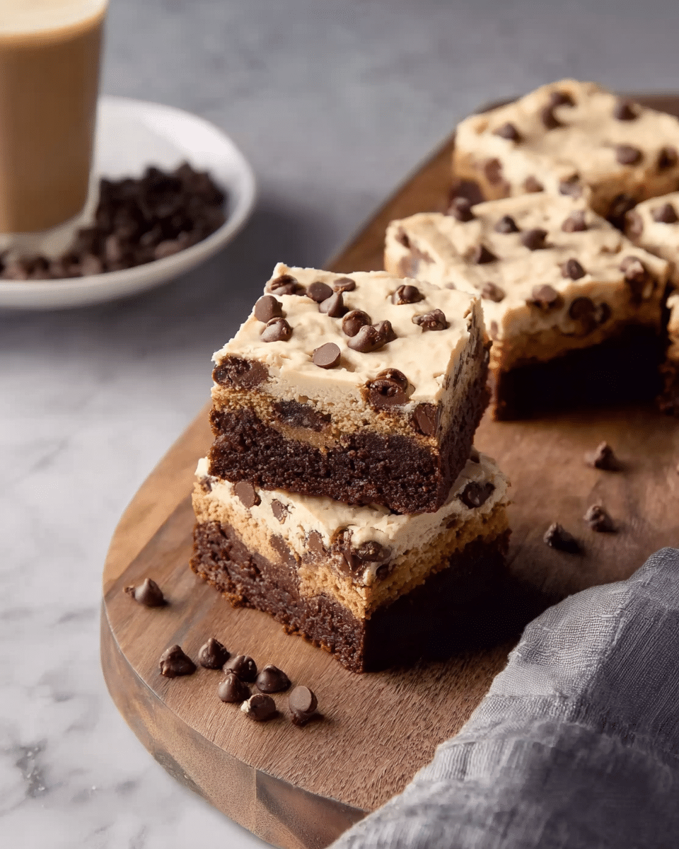 Cookie Dough Brownies