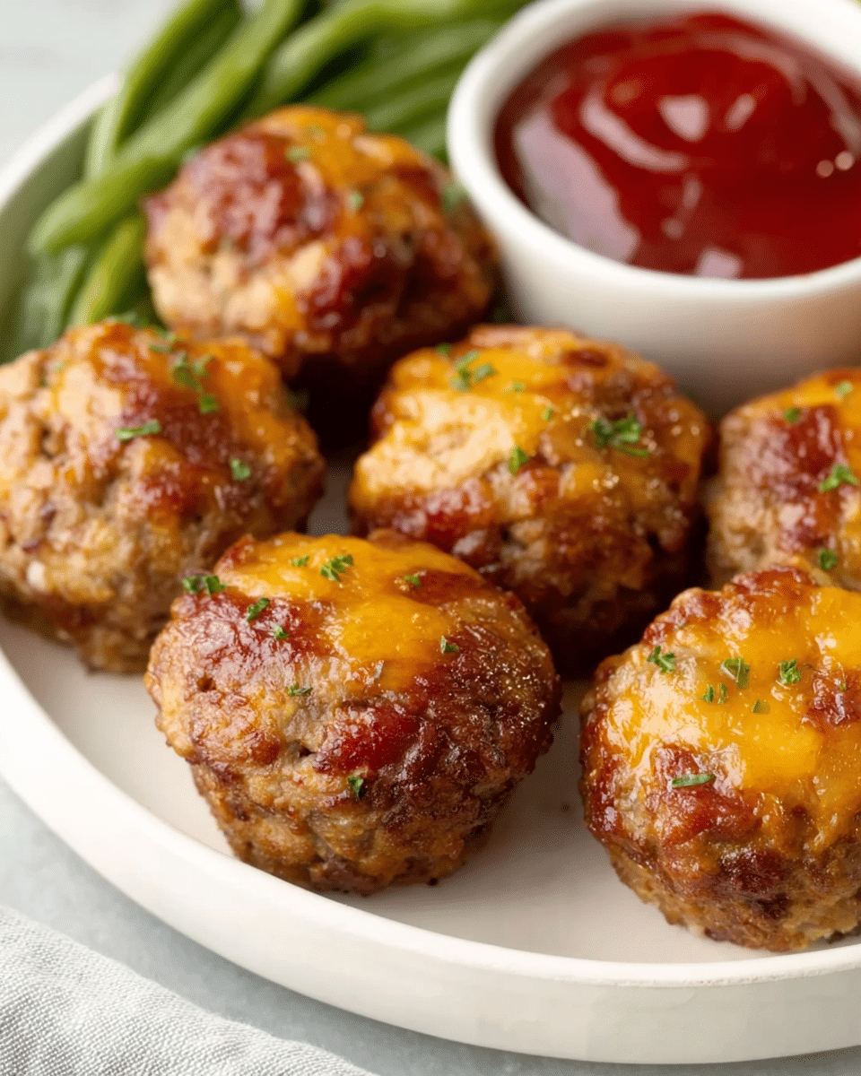 Easy Mini Meatloaf Muffins