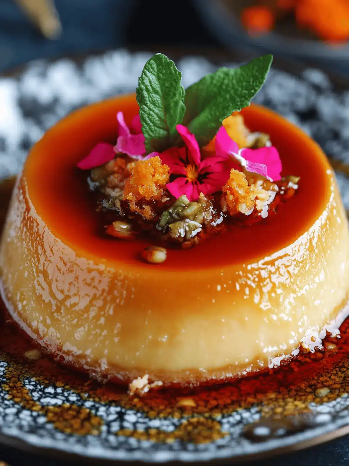 Mexican Independence Day Flan