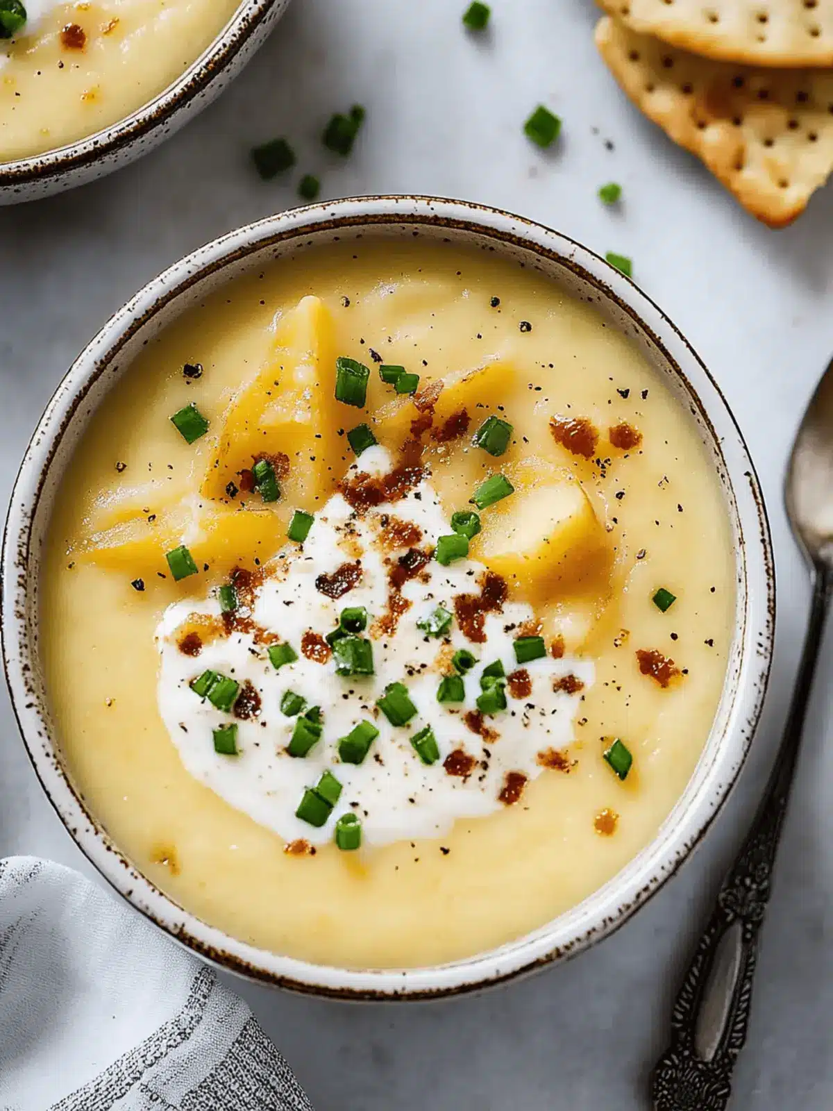 Creamy Crockpot Potato Soup for Cozy Days Ahead