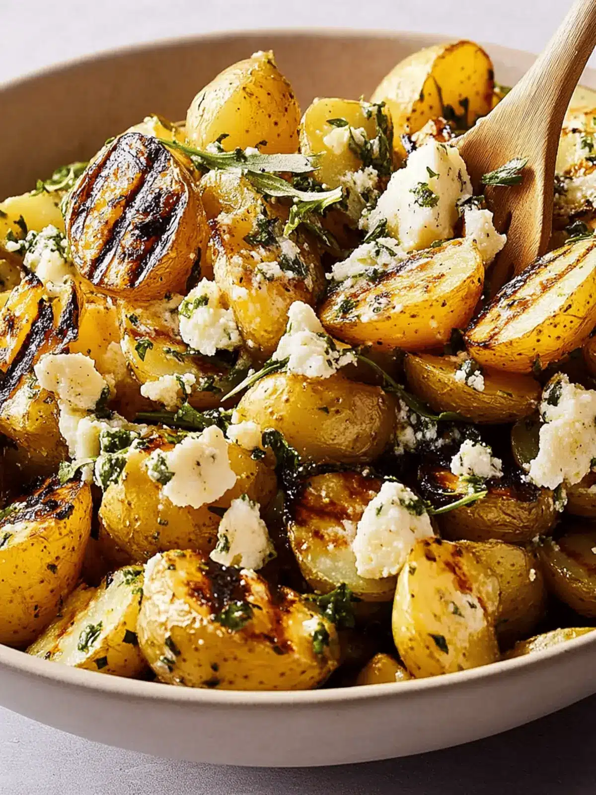Zesty Grilled Greek Lemon Potato Salad for Perfect Picnics