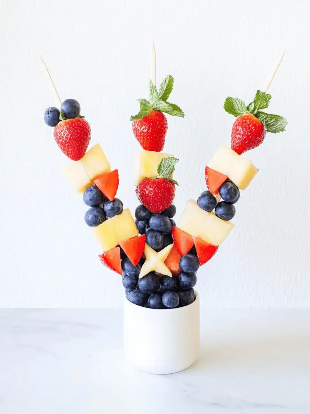 Fresh Fruit Skewers