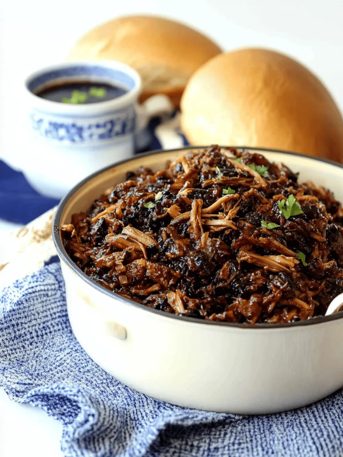 Brown Sugar Balsamic Pulled Pork