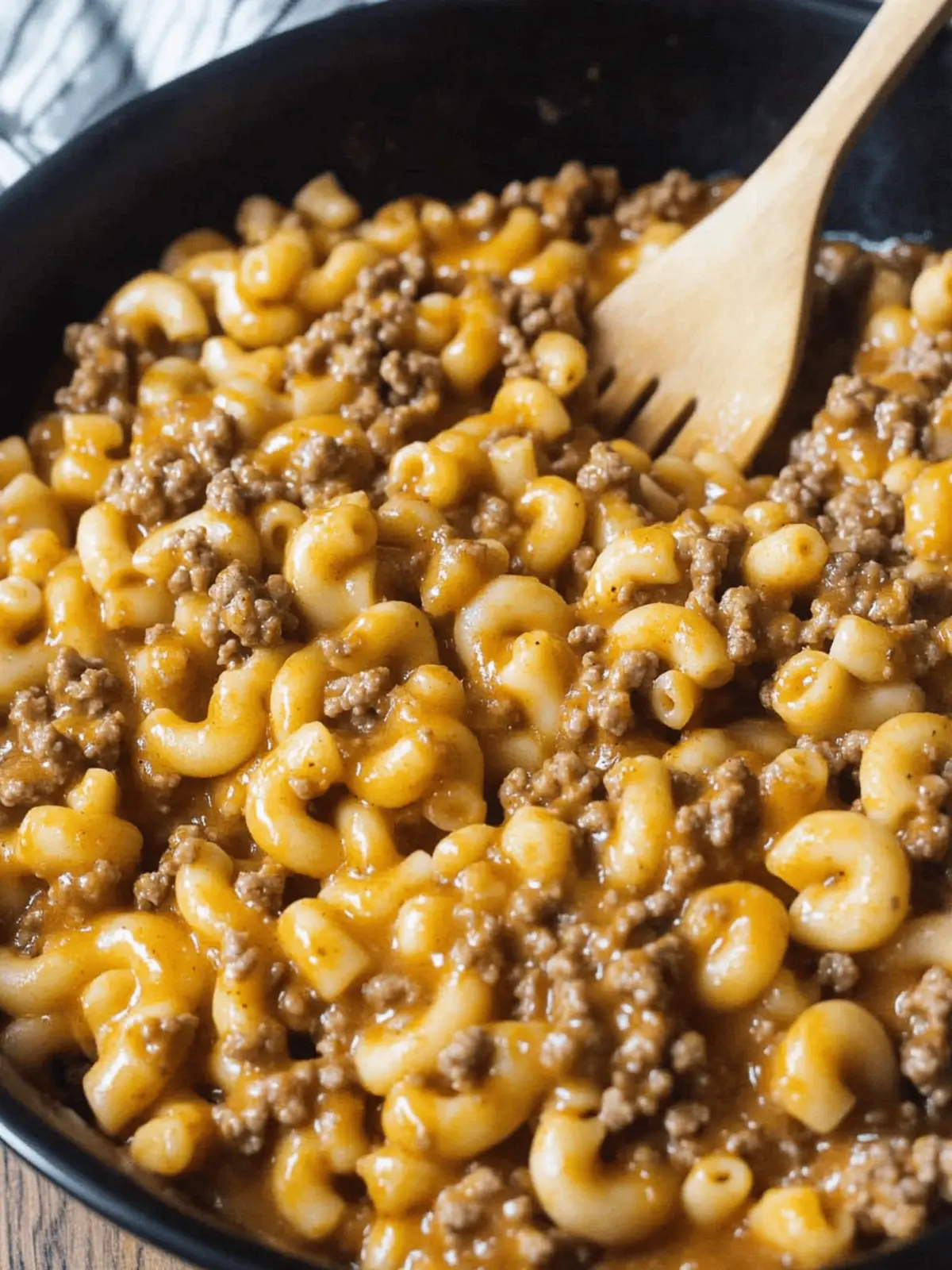 Creamy Homemade Hamburger Helper: Quick One-Skillet Delight