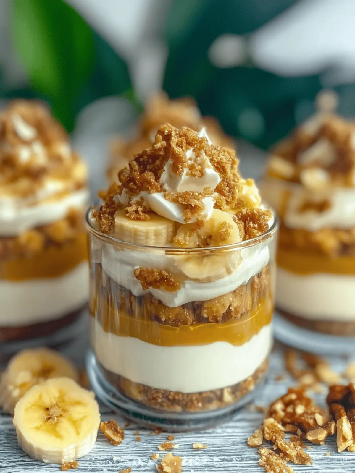 Banoffee Trifles