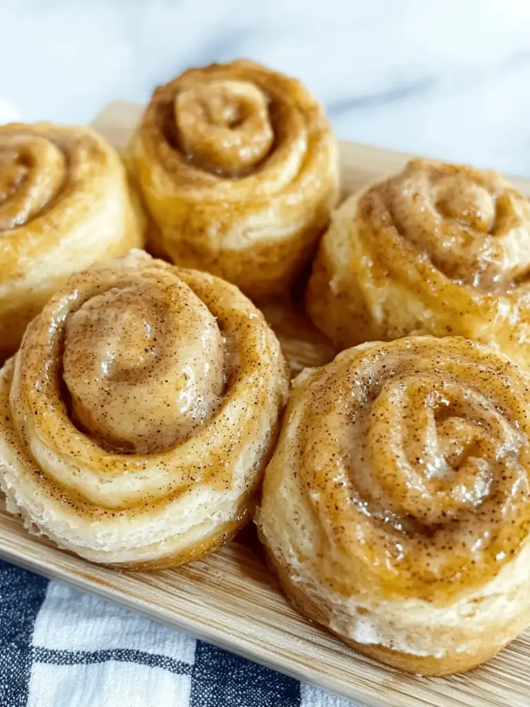Baby Friendly Banana Cinnamon Rolls