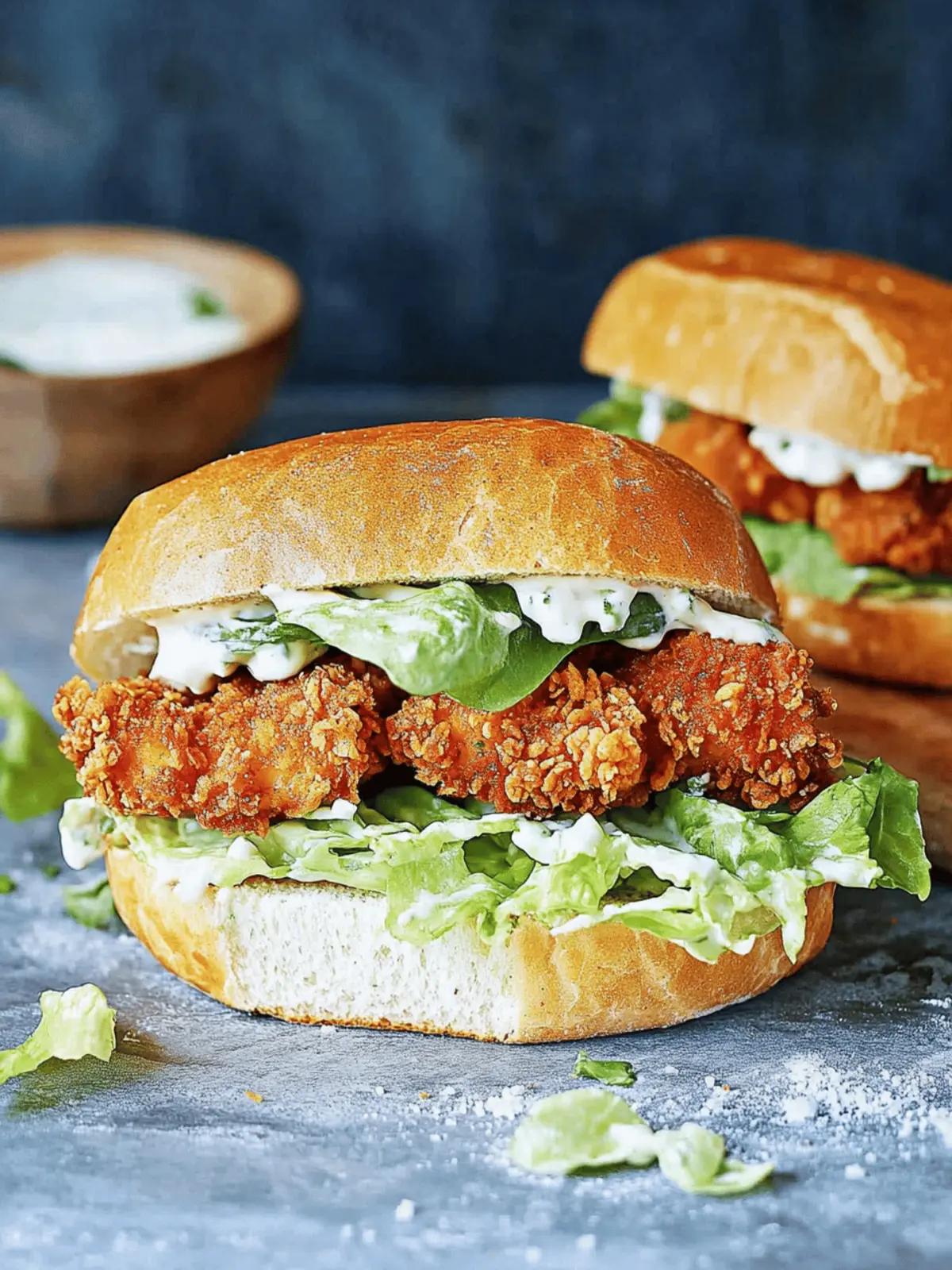 Ultimate Crispy Chicken Caesar Sandwich You’ll Crave Daily