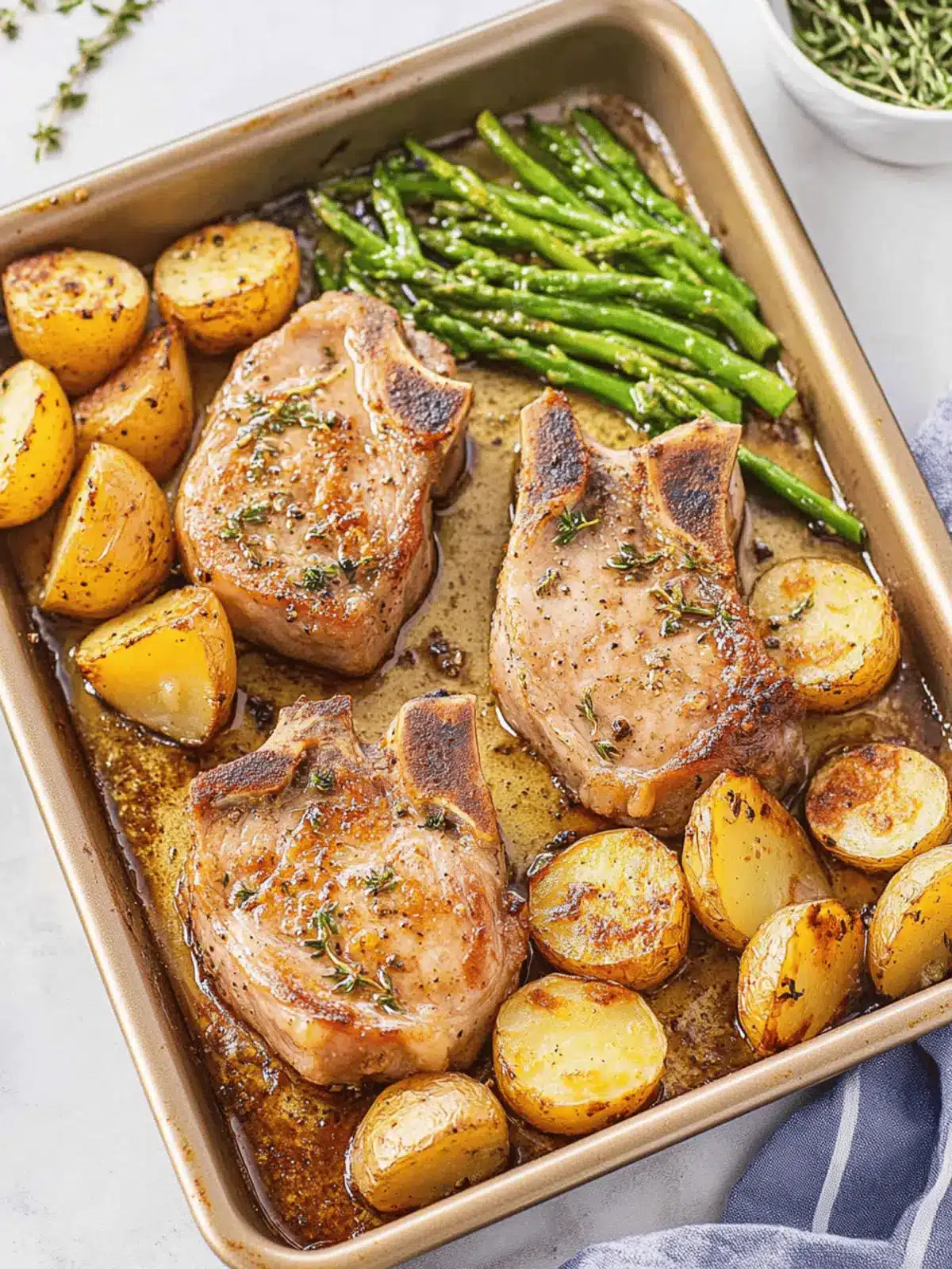 Sheet Pan Pork Chops and Potatoes: Your 30-Minute Dinner Delight