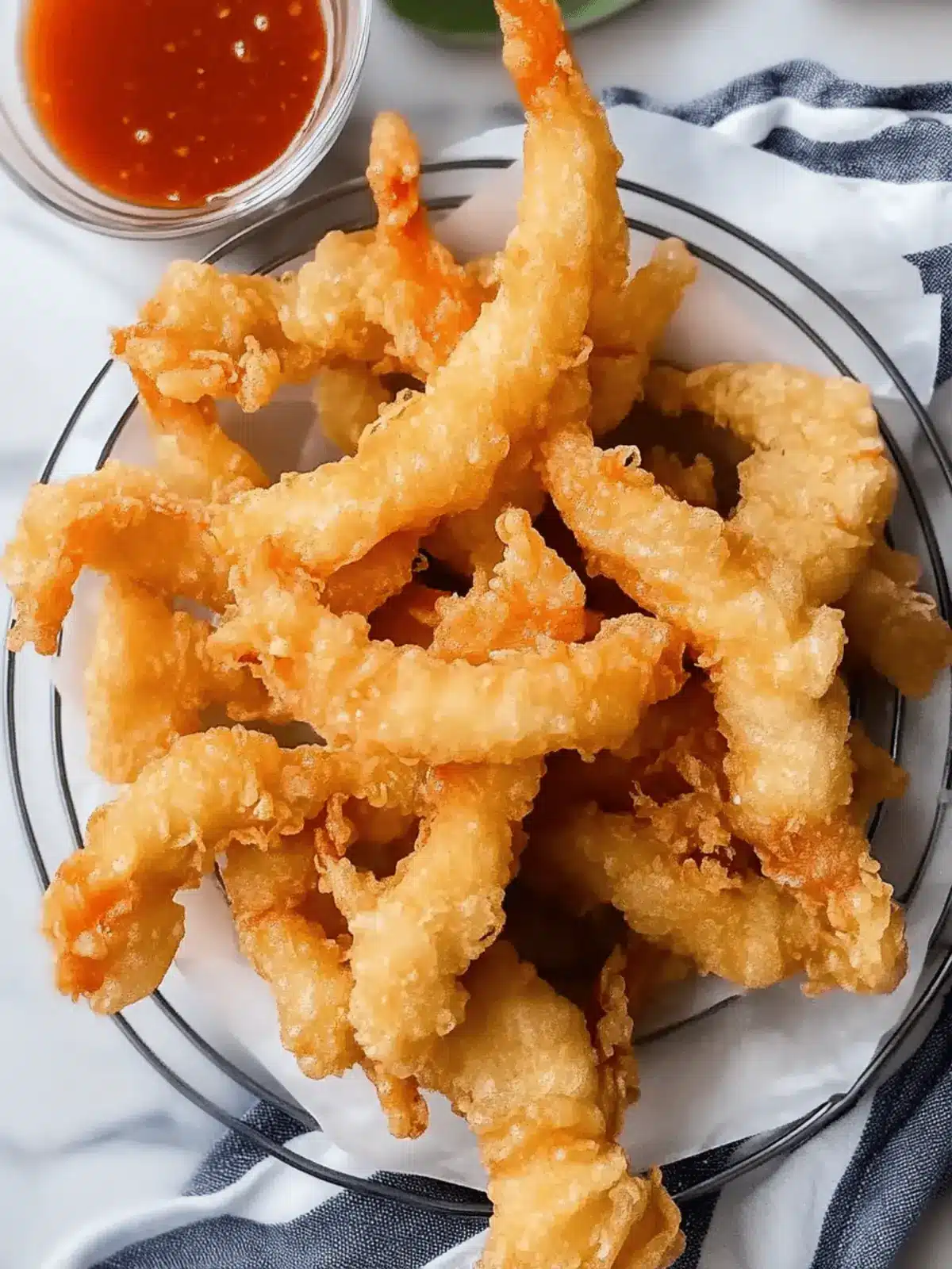 Light & Crispy Japanese Chicken Tempura