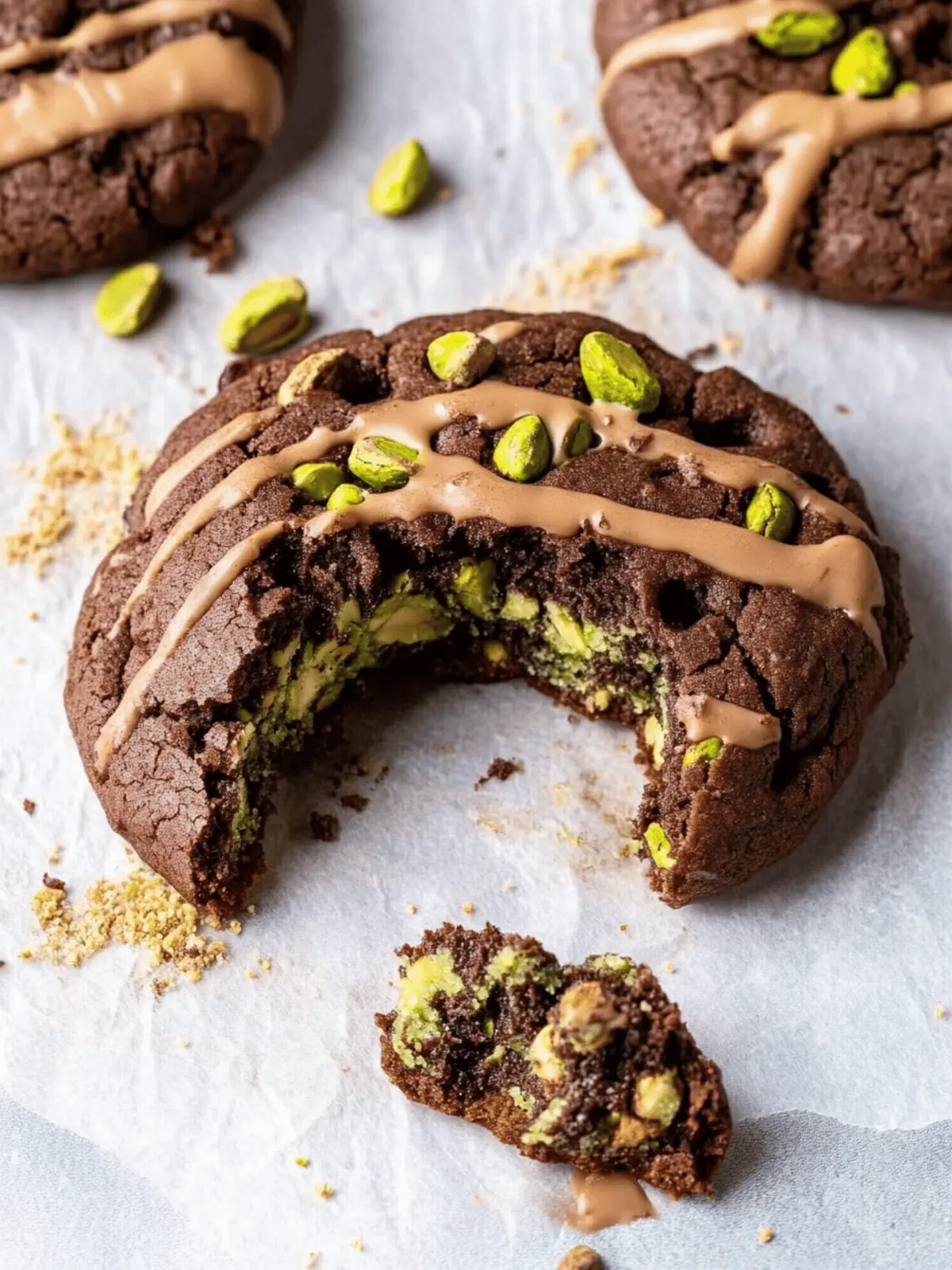 VIRAL Dubai Chocolate Bar Pistachio Cookies