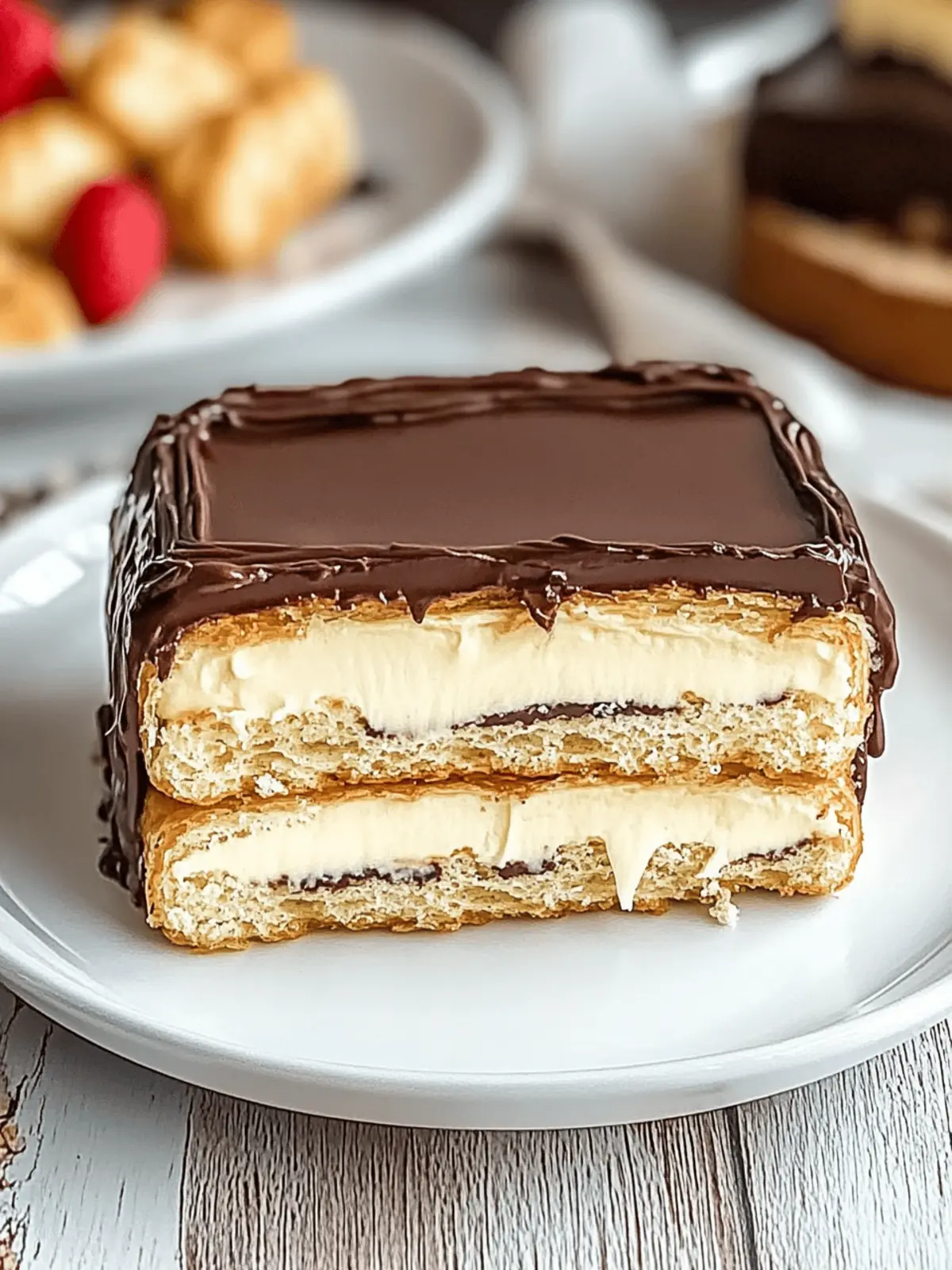 No-Bake Chocolate Eclair Cake You Can't Resist Making