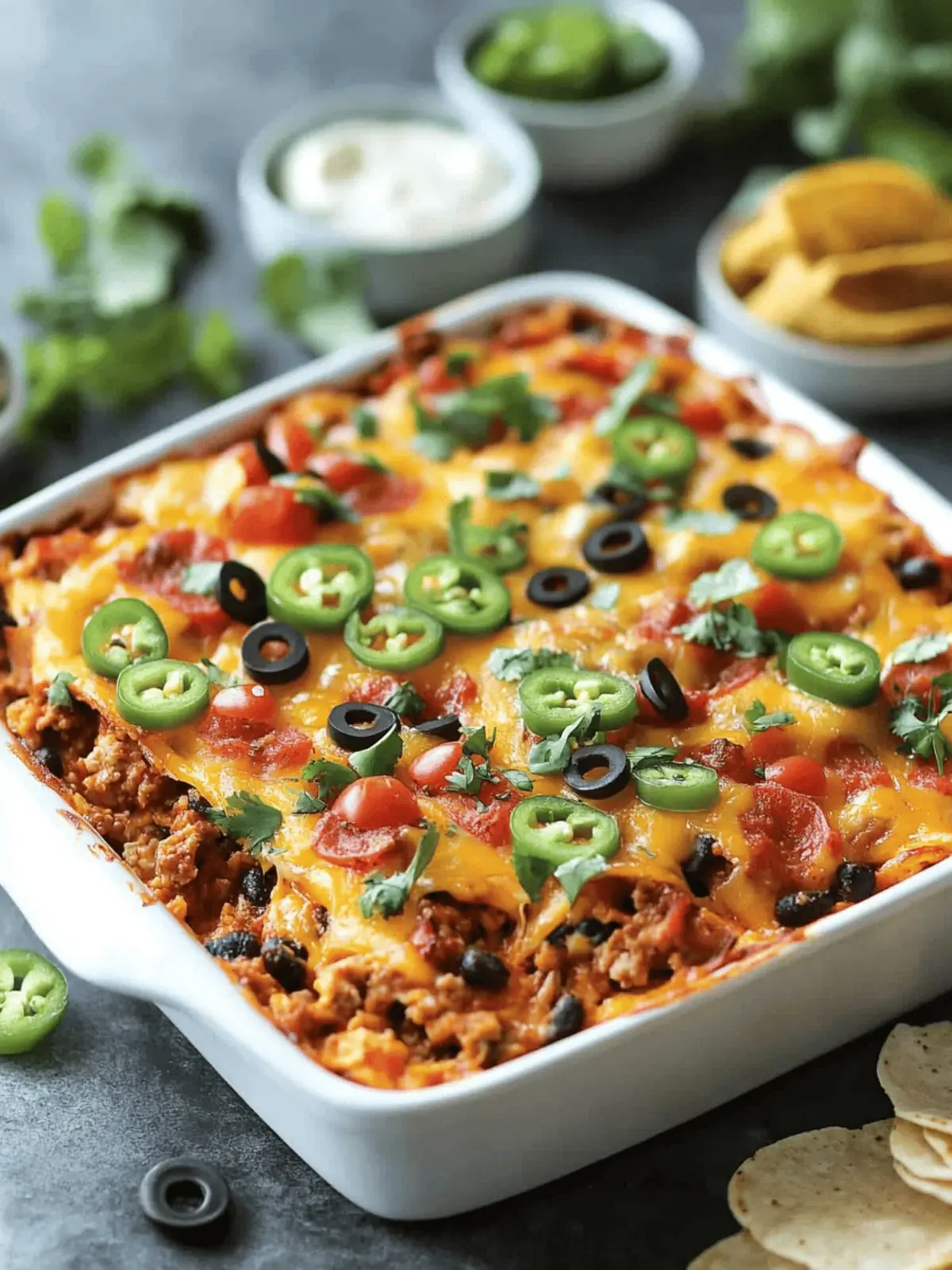 Delicious Taco Bake Casserole with Tortillas You’ll Love