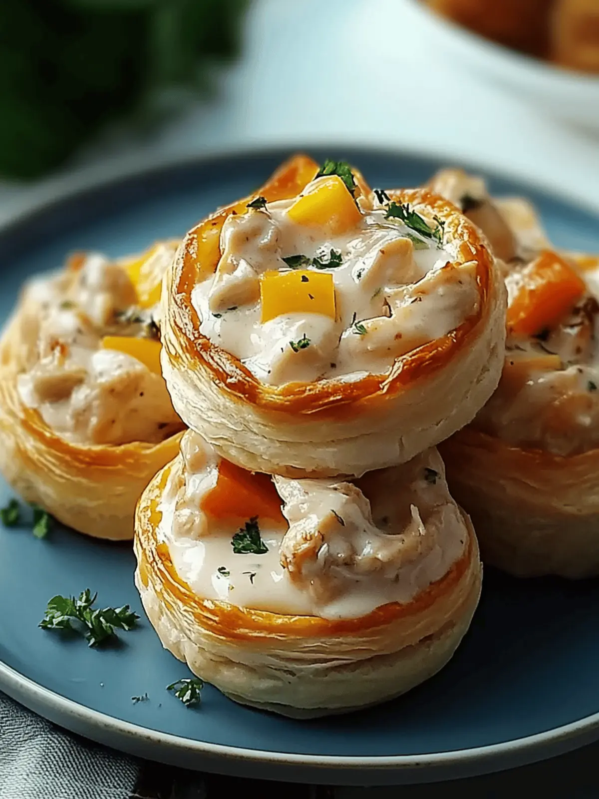 Creamy Chicken Vol-au-Vent Recipe