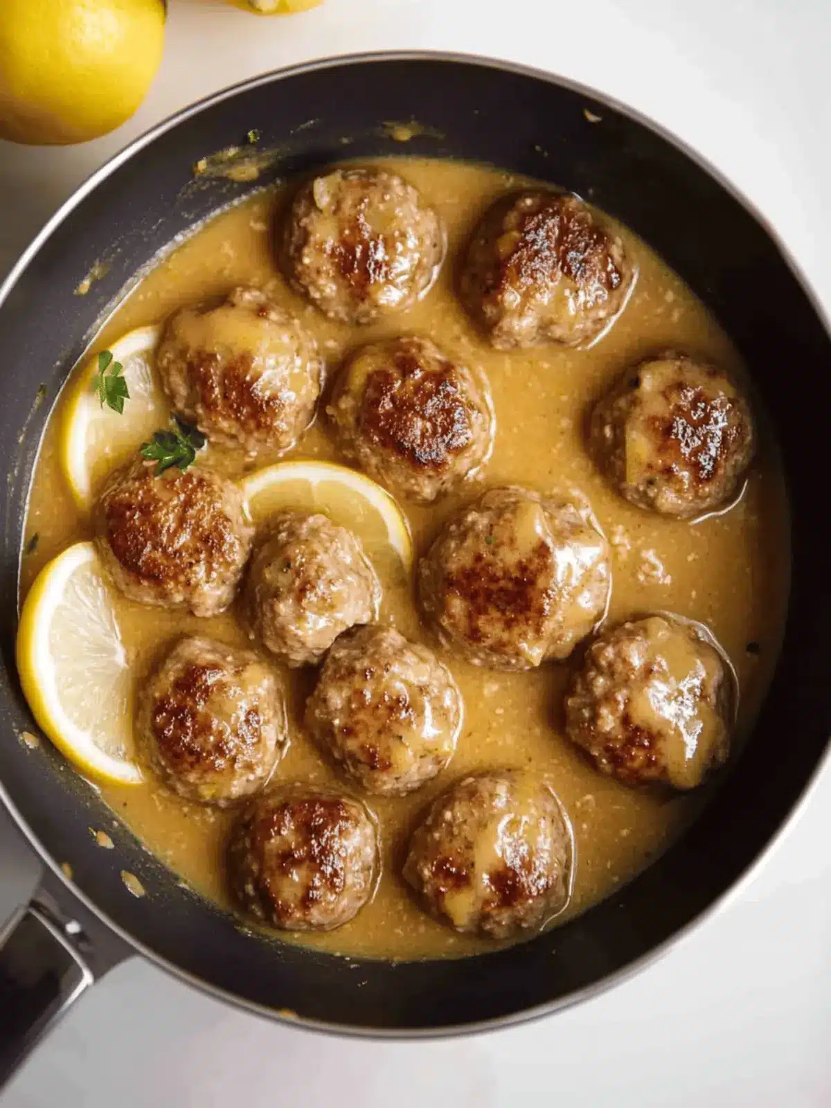 Meatballs In Lemon Sauce